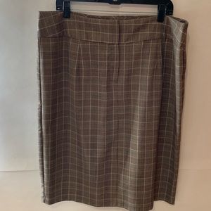 Ashley Stewart Brown skirt